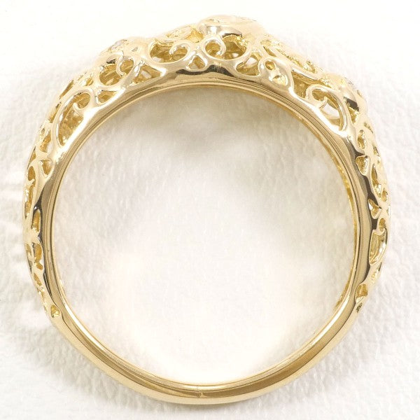 K18 Yellow Gold Diamond Ring