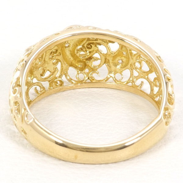 K18 Yellow Gold Diamond Ring