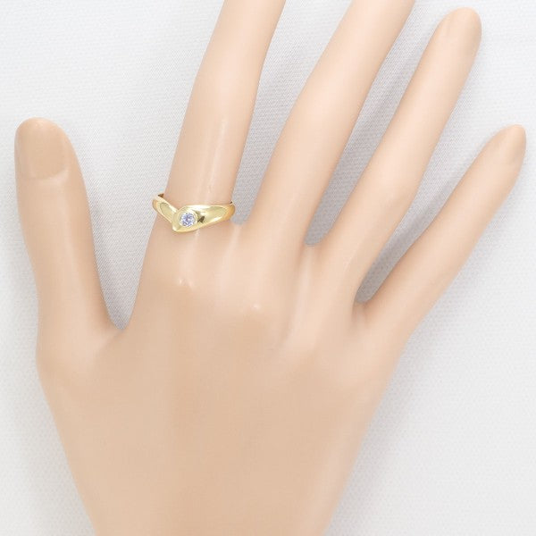 K18 Yellow Gold Ring 13.5