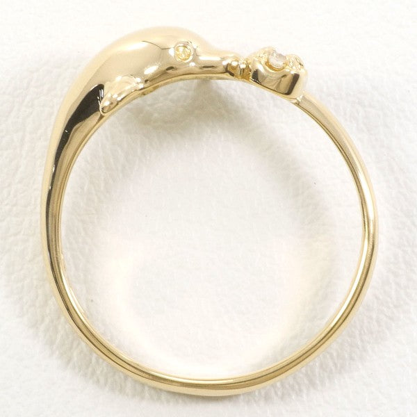 K18 Yellow Gold Diamond Ring 11.5