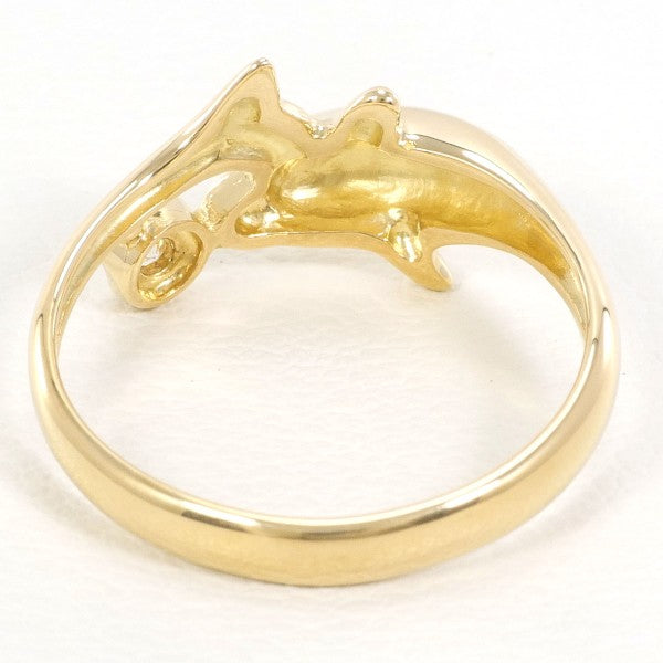 K18 Yellow Gold Diamond Ring 11.5