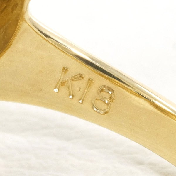 K18 Yellow Gold Ring 12