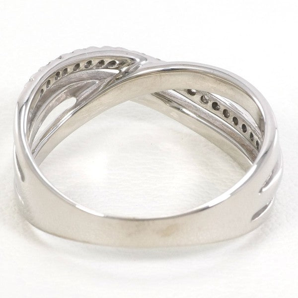 K18 White Gold Diamond Ring 15