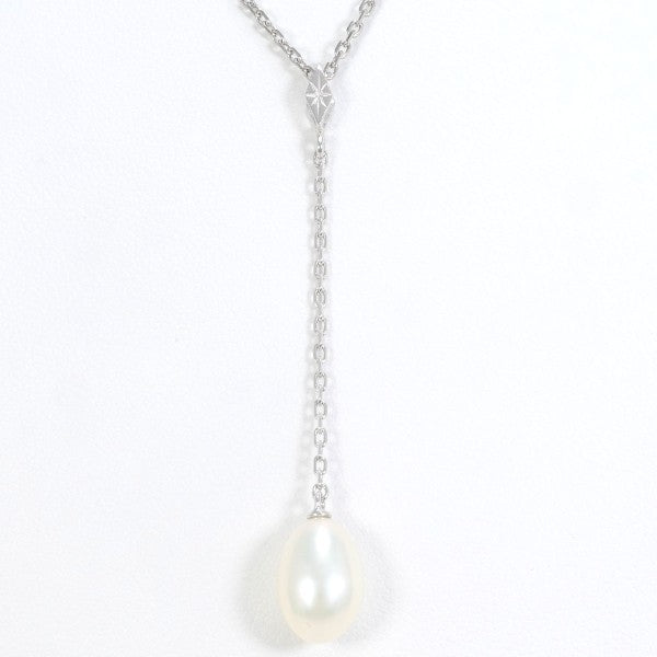 Mikimoto K18 White Gold Pearl Necklace