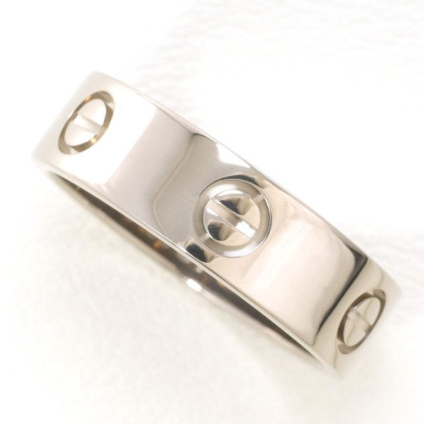 Cartier Love K18 White Gold Ring