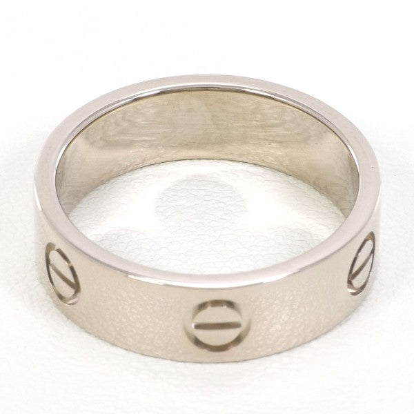 Cartier Love K18 White Gold Ring