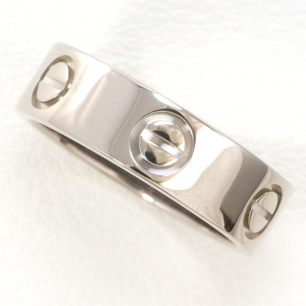 Cartier Love K18 White Gold Ring