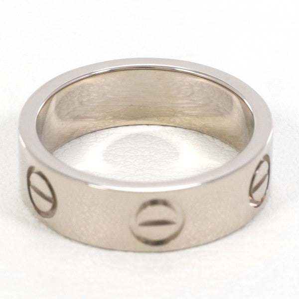 Cartier Love K18 White Gold Ring