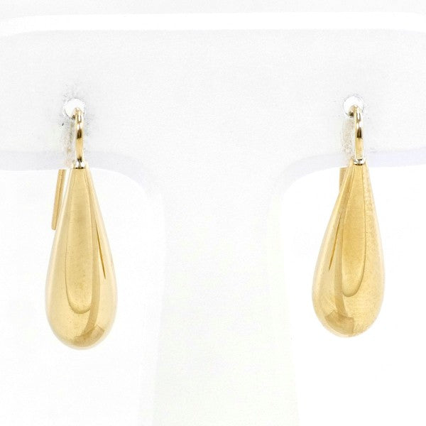 K10 Yellow Gold Earrings