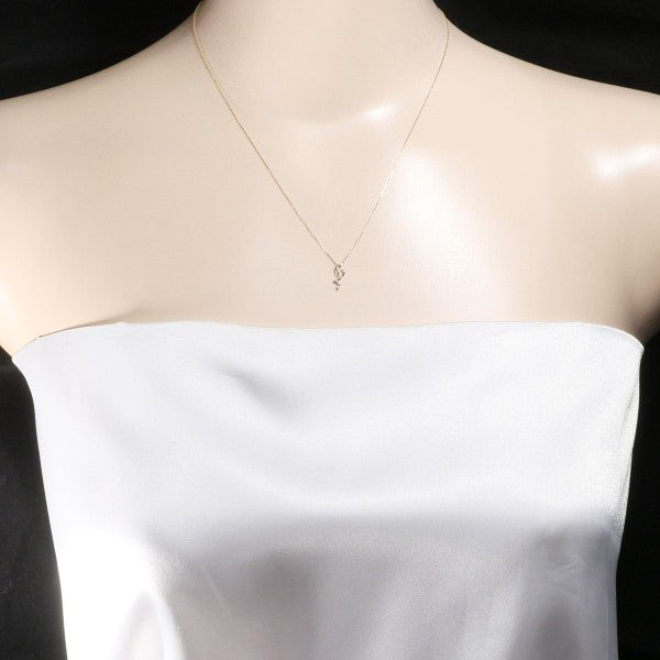 K10 Yellow Gold Diamond Necklace