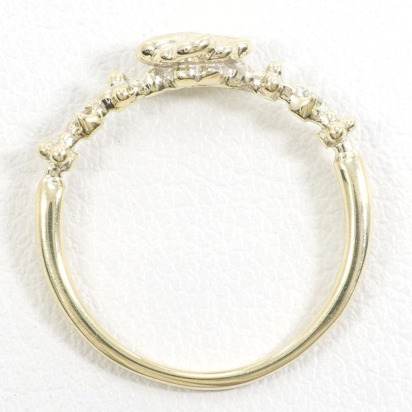 K10 Yellow Gold Diamond Ring