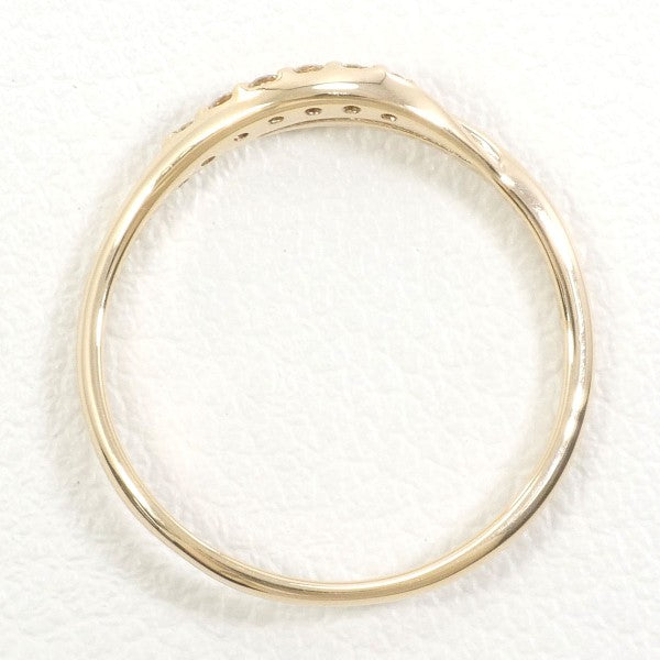 K10 Yellow Gold Diamond Ring