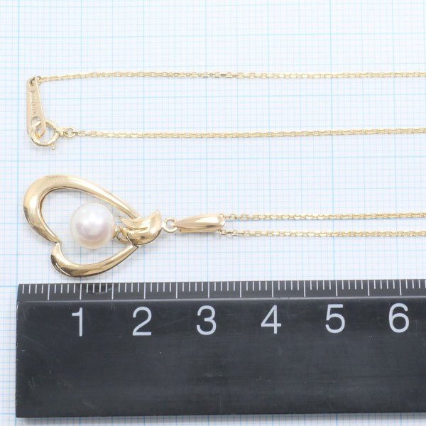 K18 Yellow Gold Pearl Necklace