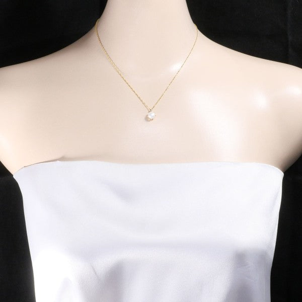 K18 Yellow Gold Pearl Necklace