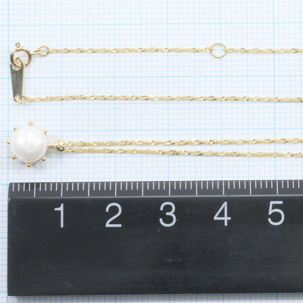 K18 Yellow Gold Pearl Necklace