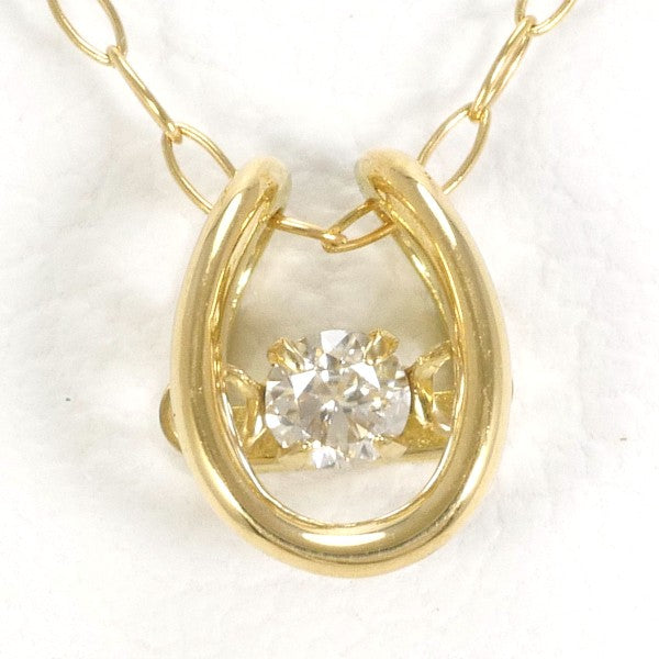 K18 Yellow Gold Diamond Necklace