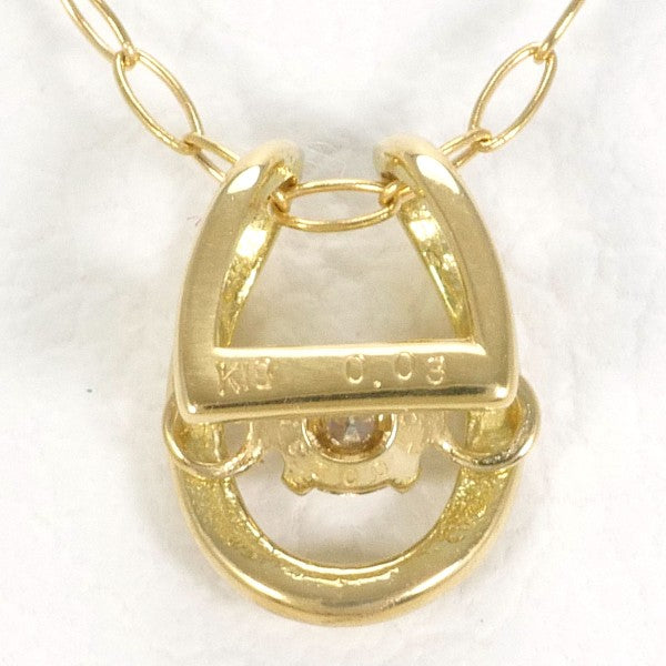 K18 Yellow Gold Diamond Necklace