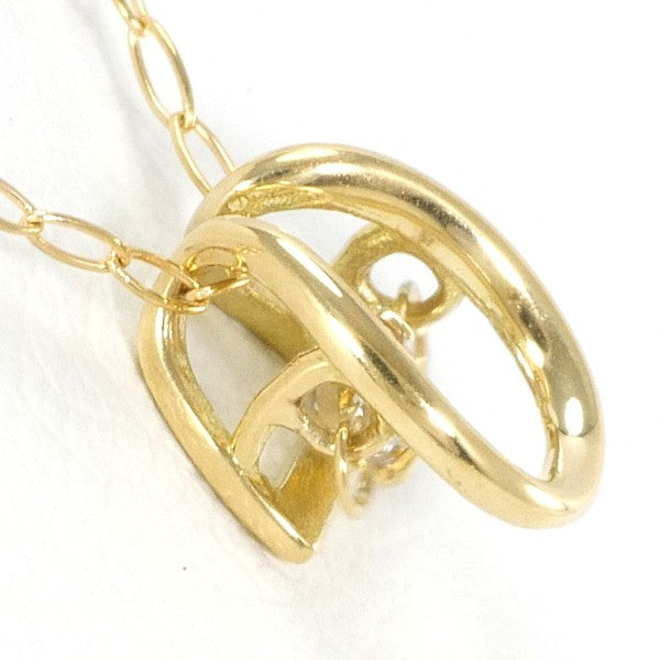 K18 Yellow Gold Diamond Necklace