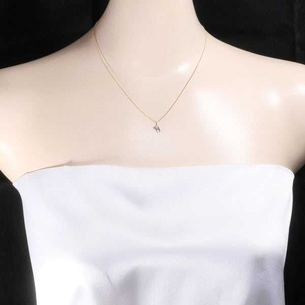 K18 Yellow Gold Necklace 1.4g 42cm