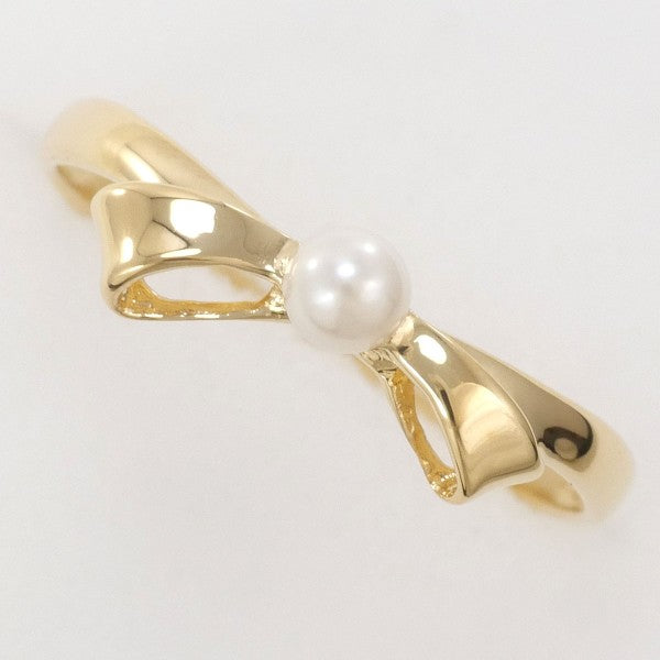 K18 Yellow Gold Pearl Ring