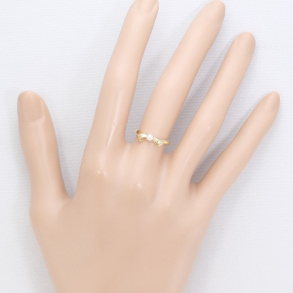 K18 Yellow Gold Pearl Ring