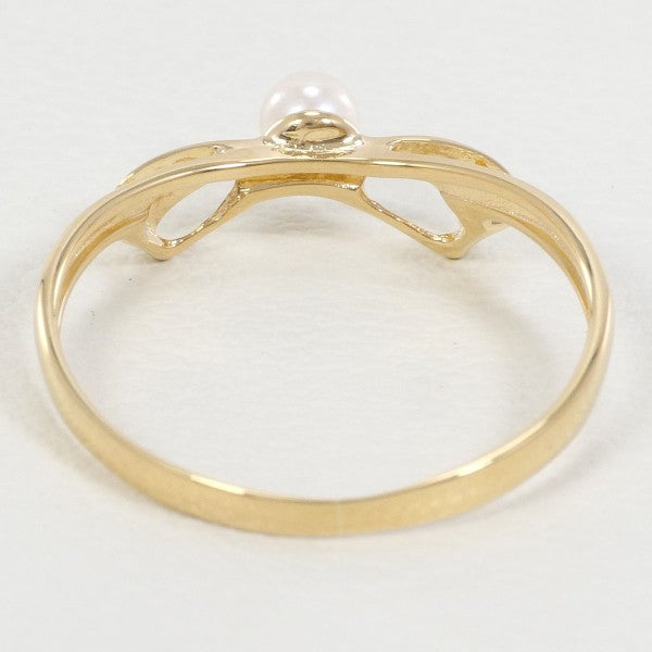 K18 Yellow Gold Pearl Ring