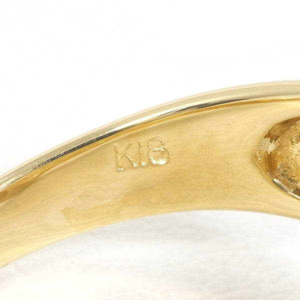 K18 Yellow Gold Diamond Ring 14