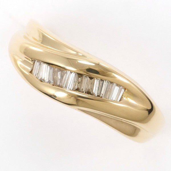 K18 Yellow Gold Diamond Ring