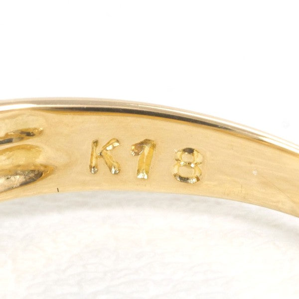 K18 Yellow Gold Diamond Ring