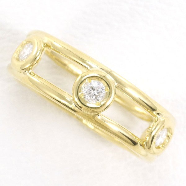 K18 Yellow Gold Diamond Ring