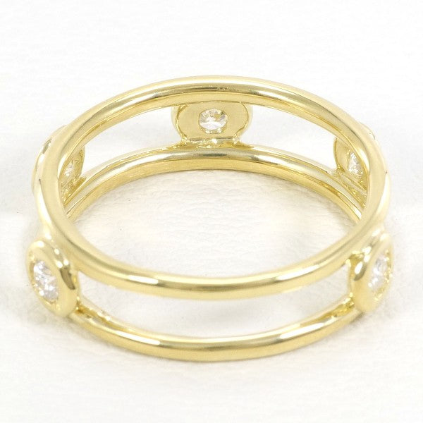 K18 Yellow Gold Diamond Ring