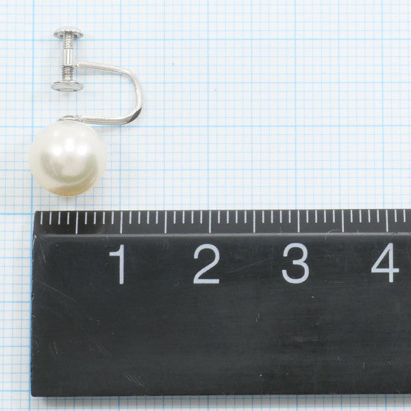 PT900 Platinum Pearl Earrings