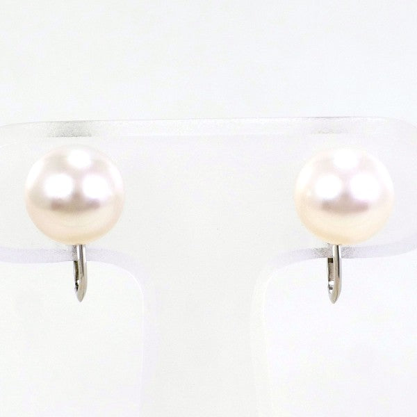 PT900 Platinum Pearl Earrings