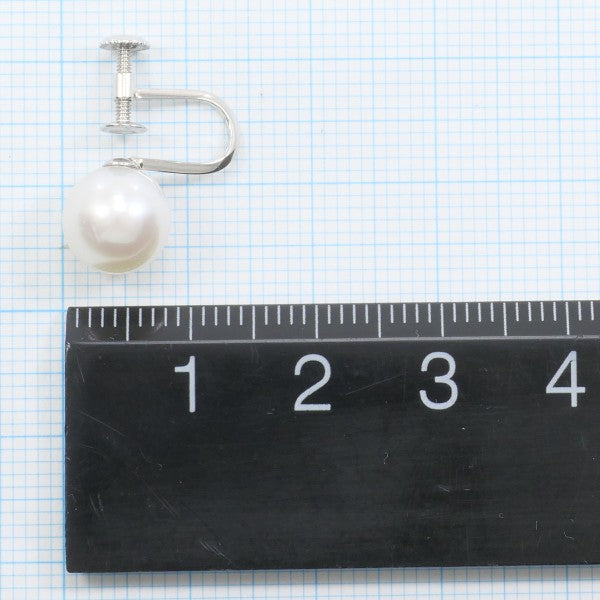 PT900 Platinum Pearl Earrings