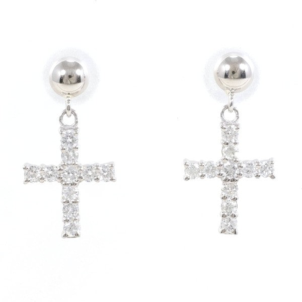 PT900 Platinum Diamond Earrings