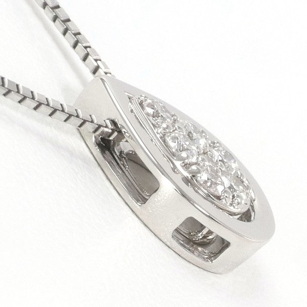 Platinum PT900 PT850 Diamond Necklace