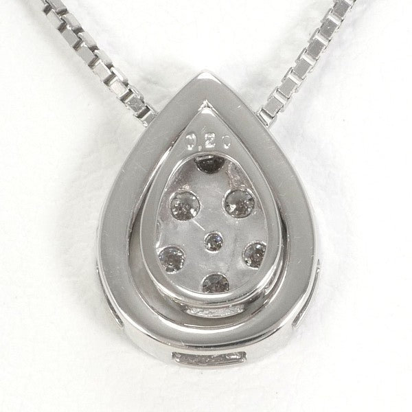 Platinum PT900 PT850 Diamond Necklace