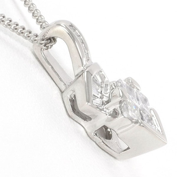 PT900 PT850 Platinum Diamond Necklace