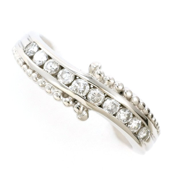 PT900 Platinum Diamond Ring 12.5