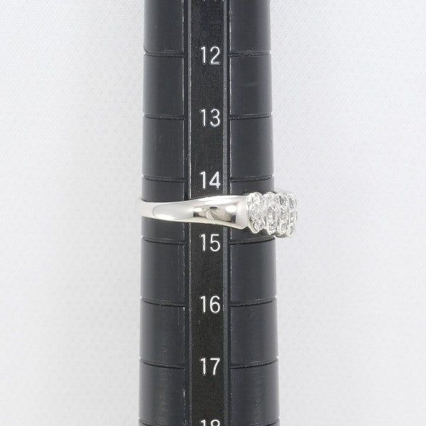 PT900 Platinum Diamond Ring 14.5