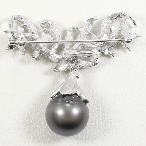 Silver Pearl Brooch Jewelry