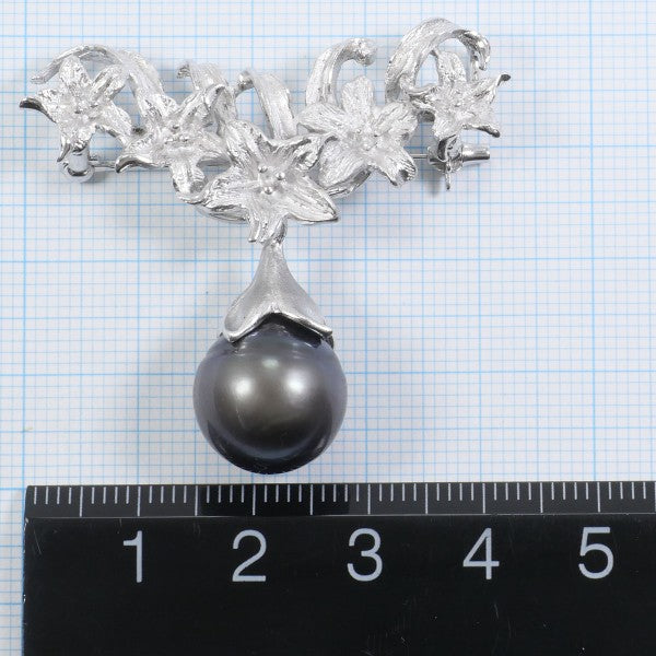 Silver Pearl Brooch Jewelry