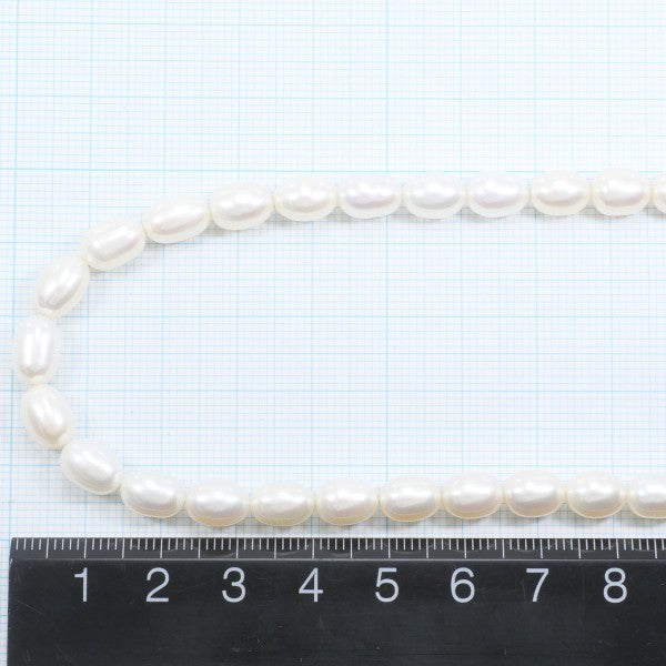 Silver Pearl Necklace 47cm 28.3g