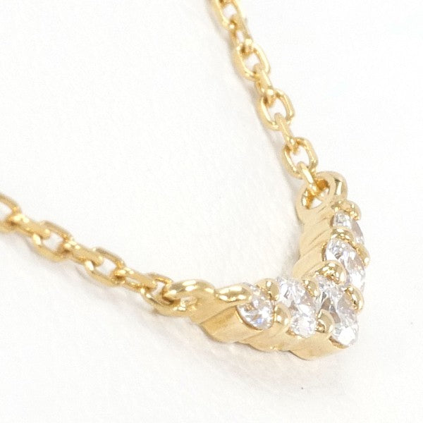 K18 Yellow Gold Diamond Necklace