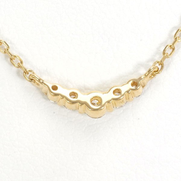 K18 Yellow Gold Diamond Necklace