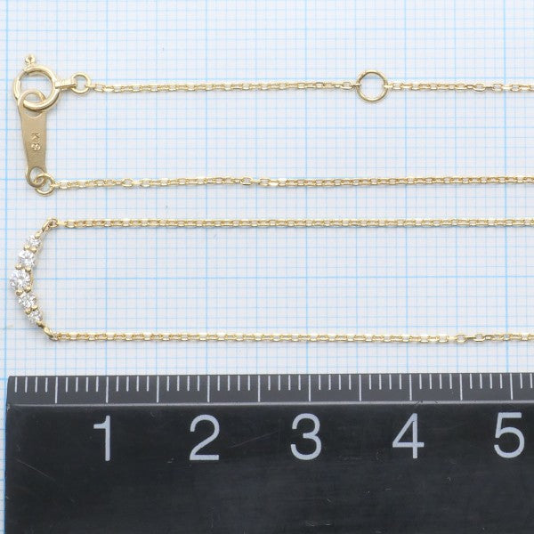 K18 Yellow Gold Diamond Necklace