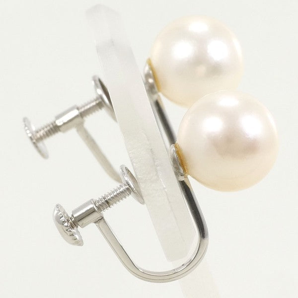 K14 White Gold Pearl Earrings