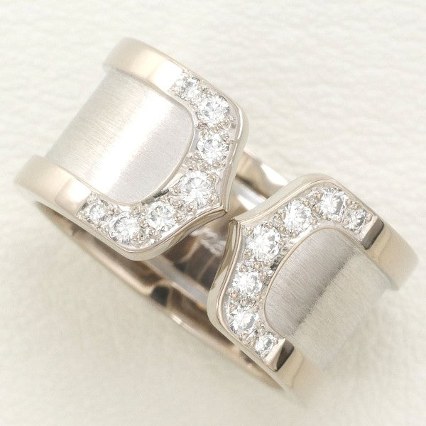 Cartier C2 K18WG Diamond Ring 11