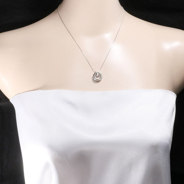 Platinum PT900 PT850 Diamond Necklace