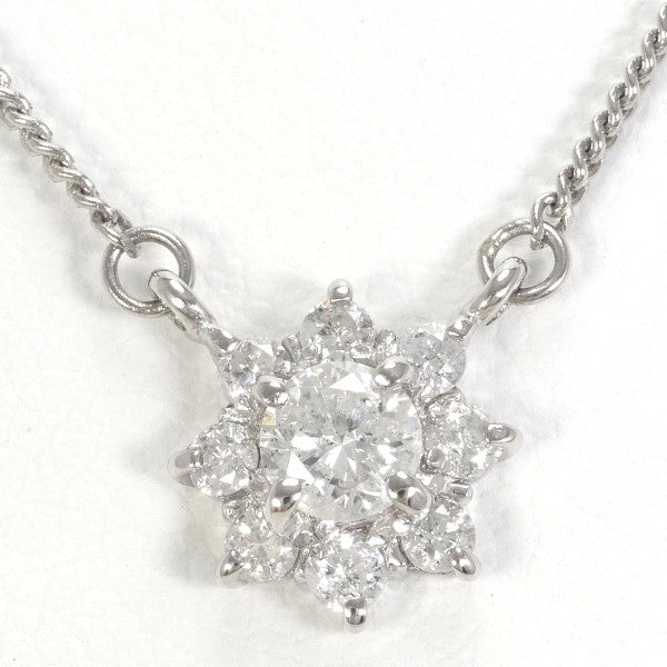 PT850 Platinum Diamond Necklace 0.33ct